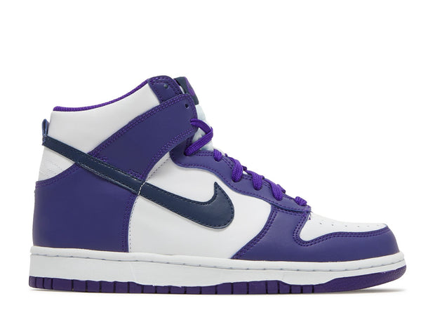 Nike Dunk High GS 'White Midnight Navy'