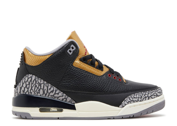 Air Jordan 3 Retro WMNS 'Black Gold'