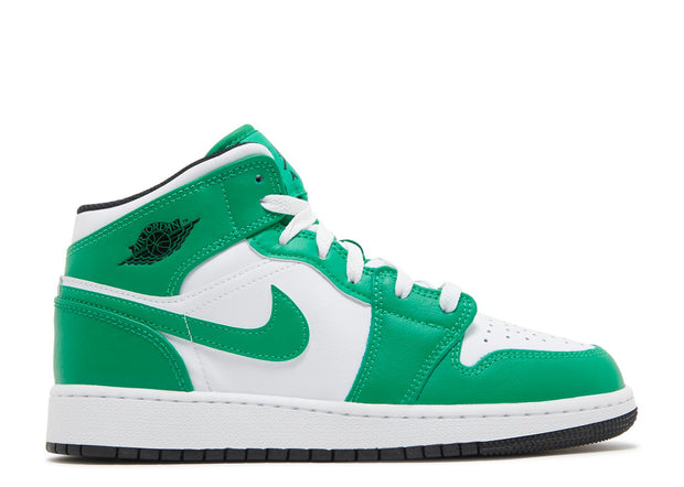 Air Jordan 1 Mid GS 'Lucky Green'