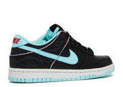 Nike Dunk Low SE GS 'Barber Shop Black'