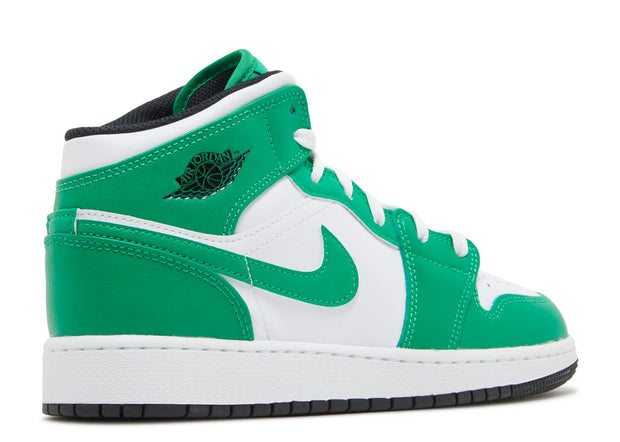 Air Jordan 1 Mid GS 'Lucky Green'