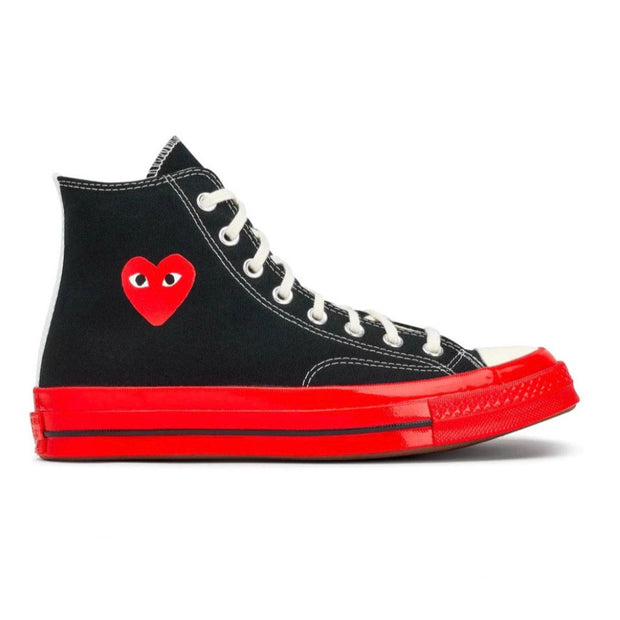 Chuck Tylor Red Sole High Top Black
